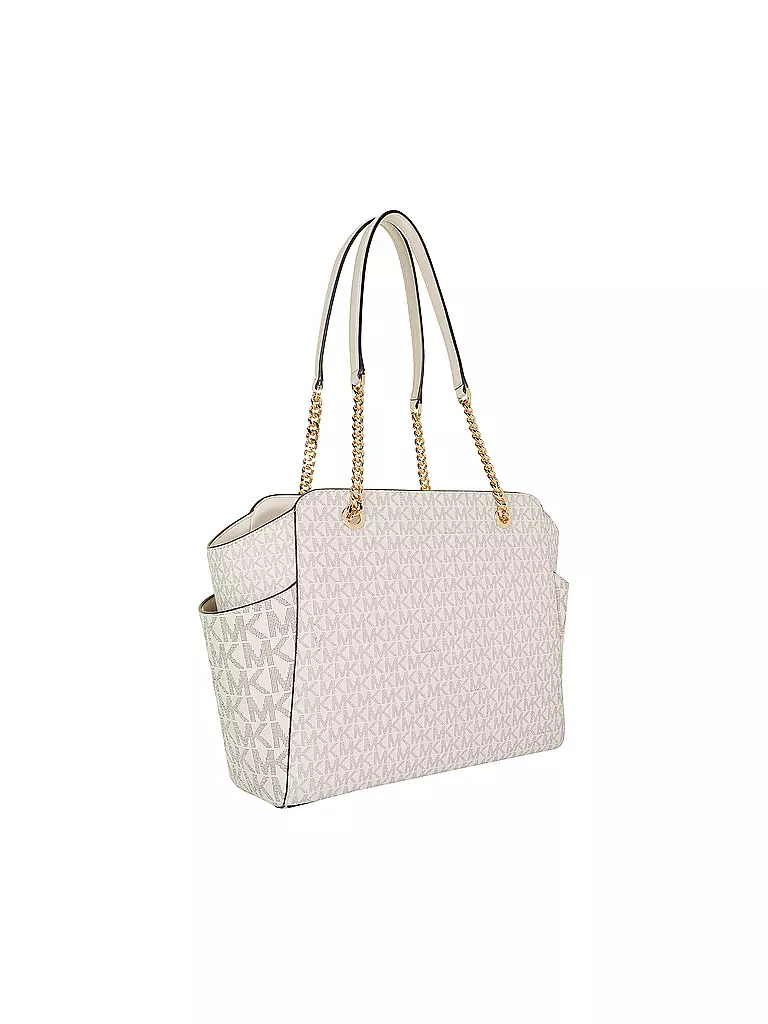 MICHAEL KORS | Ledertasche - Shopper JACQUELYN | creme