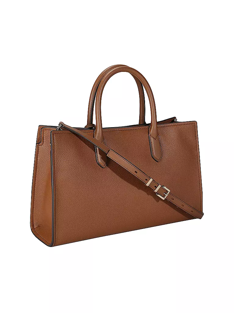 MICHAEL KORS | Ledertasche - Tote Bag SCARLETT Medium | camel