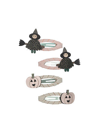 MIMI & LULA | Haarspangen 4 Stück WITCH & PUMPKIN CLIPS