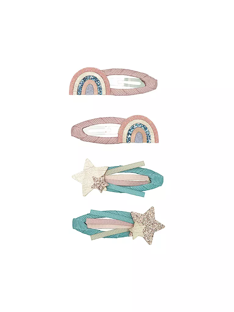 MIMI & LULA | Haarspangen 4 Stück OVER THE RAINBOW CLIPS Little Princess | bunt