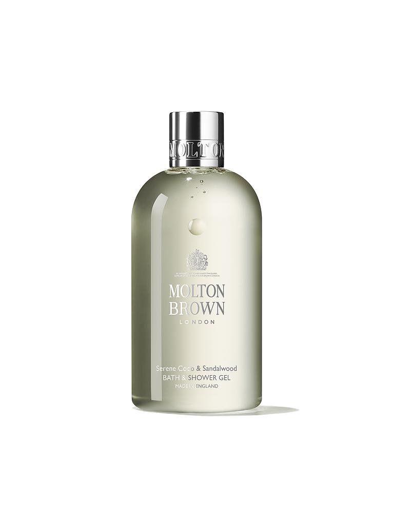 MOLTON BROWN | Serene Coco & Sandalwood Bath and Showe Gel 300ml | transparent