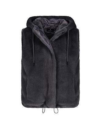 MONARI | Gilet in Felloptik 