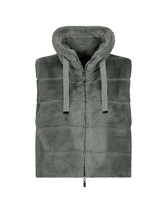 MONARI Gilet in Felloptik 