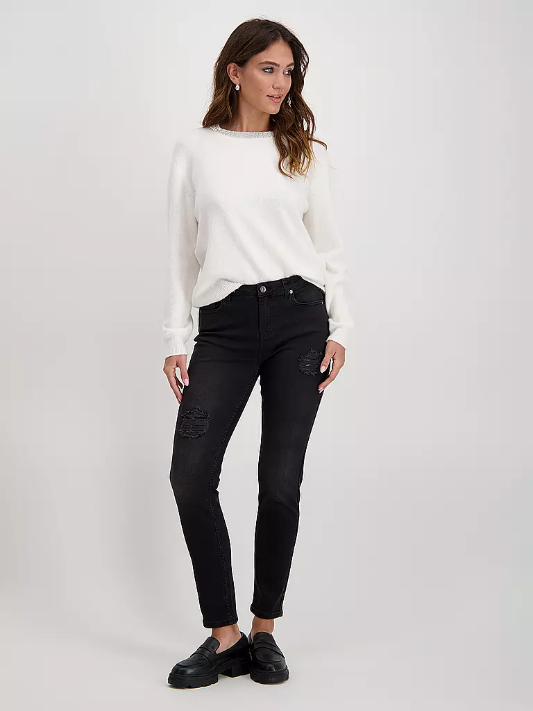 MONARI | Jeans Skinny Fit  | schwarz