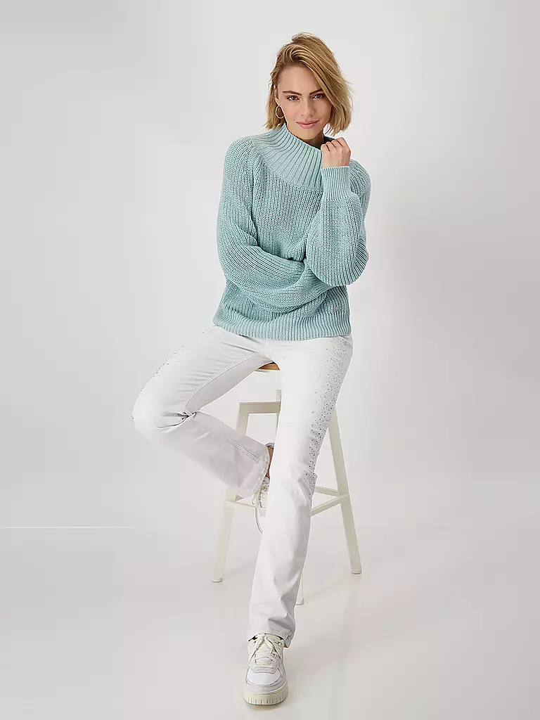 MONARI | Rollkragenpullover  | mint