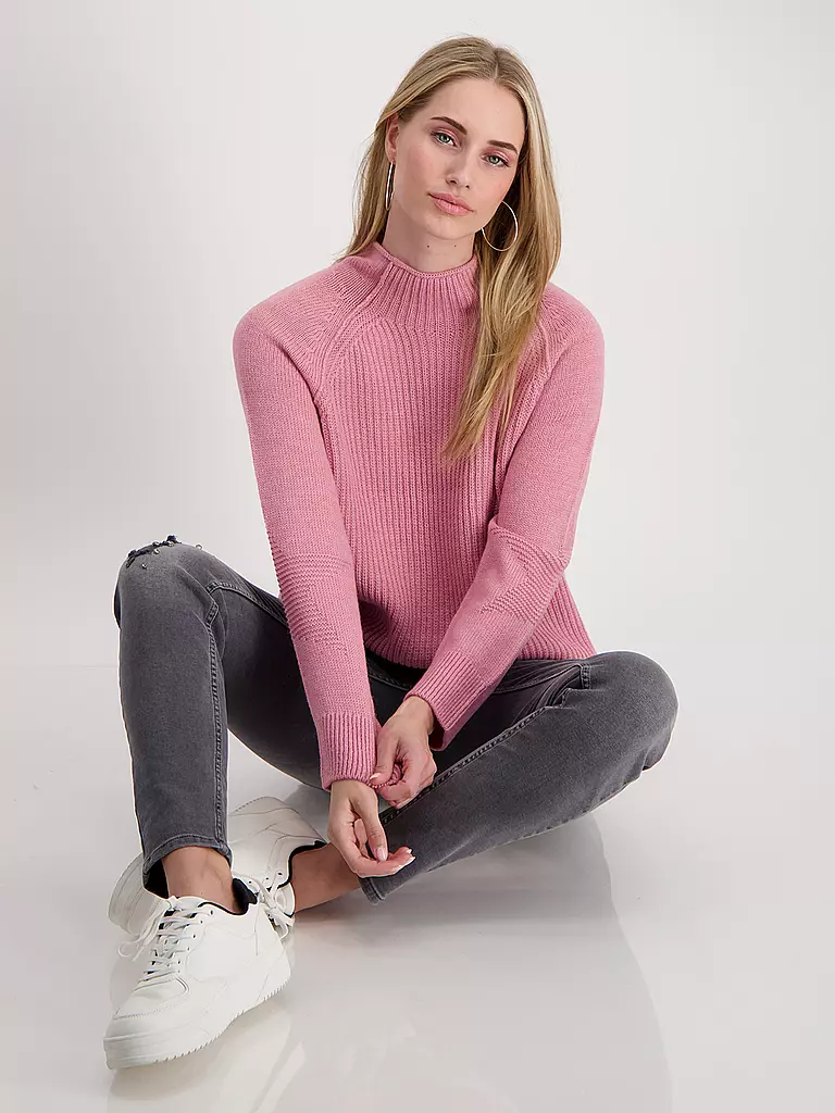 MONARI | Rollkragenpullover  | rosa