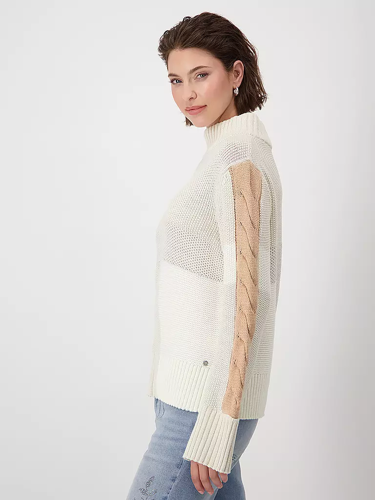 MONARI | Rollkragenpullover | beige