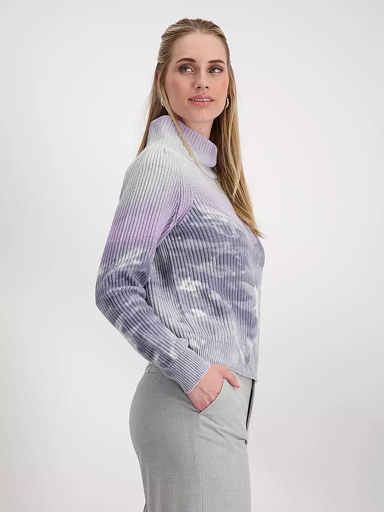 MONARI | Rollkragenpullover | lila