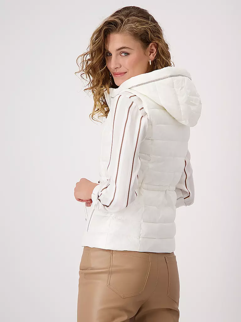 MONARI | Steppgilet | creme