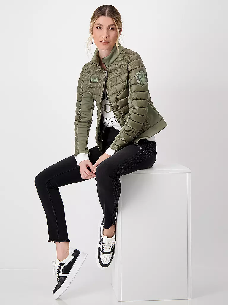 MONARI | Steppjacke  | olive