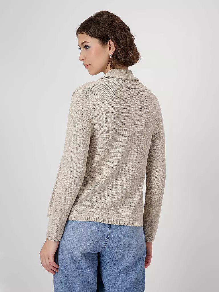 MONARI | Strickjacke  | beige