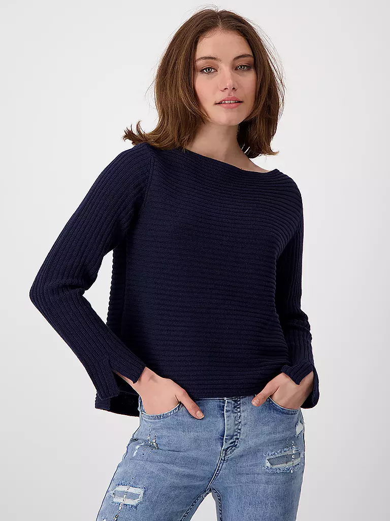 MONARI | Strickpullover  | dunkelblau