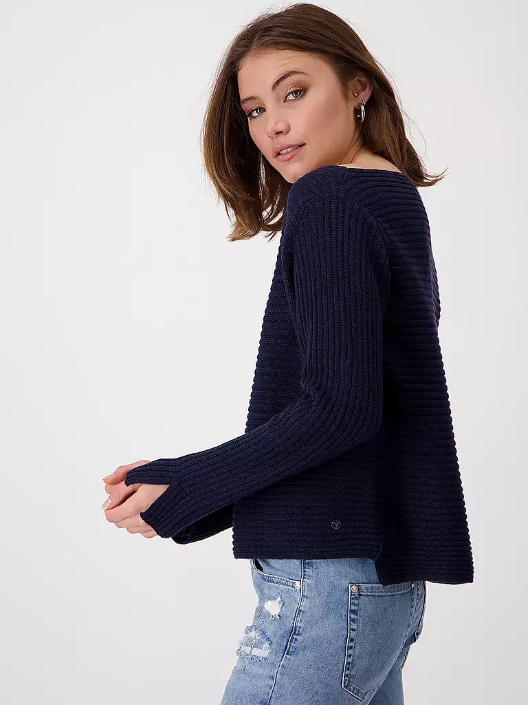 MONARI | Strickpullover  | dunkelblau