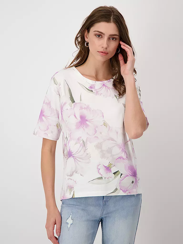 MONARI | T-Shirt  | rosa