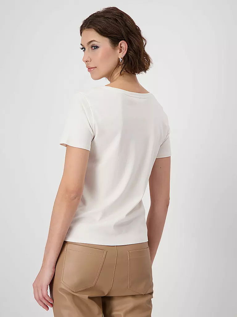 MONARI | T-Shirt  | beige