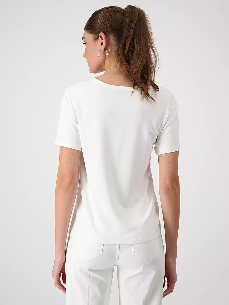 MONARI | T-Shirt  | creme