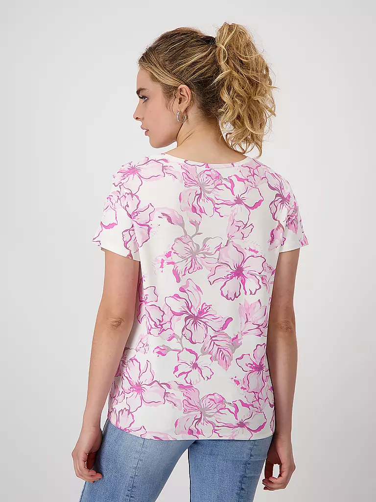 MONARI | T-Shirt  | rosa