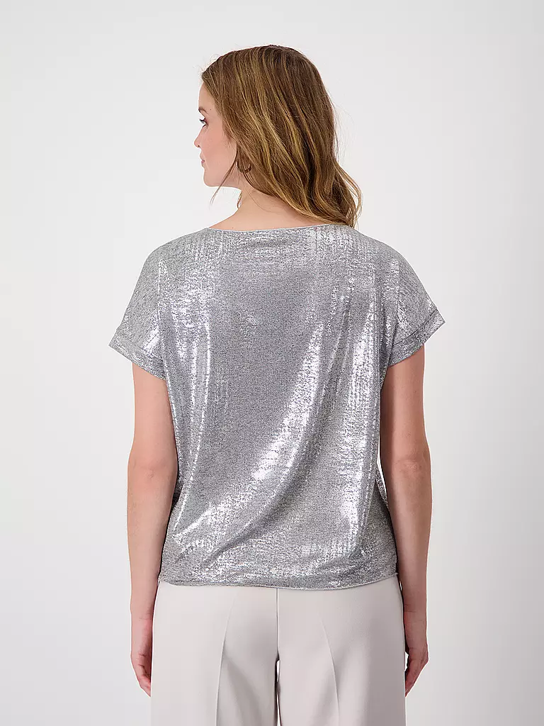 MONARI | T-Shirt | silber