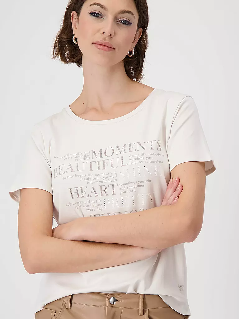 MONARI | T-Shirt | creme