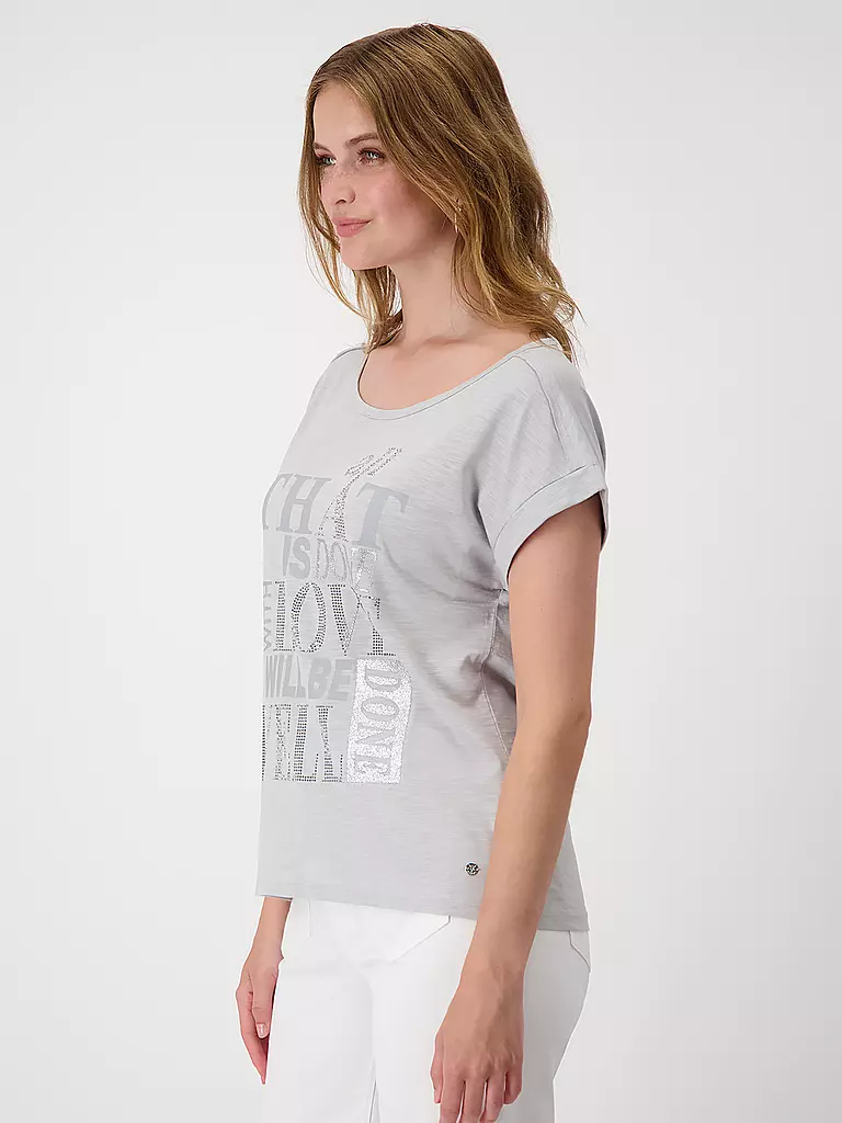 MONARI | T-Shirt | grau