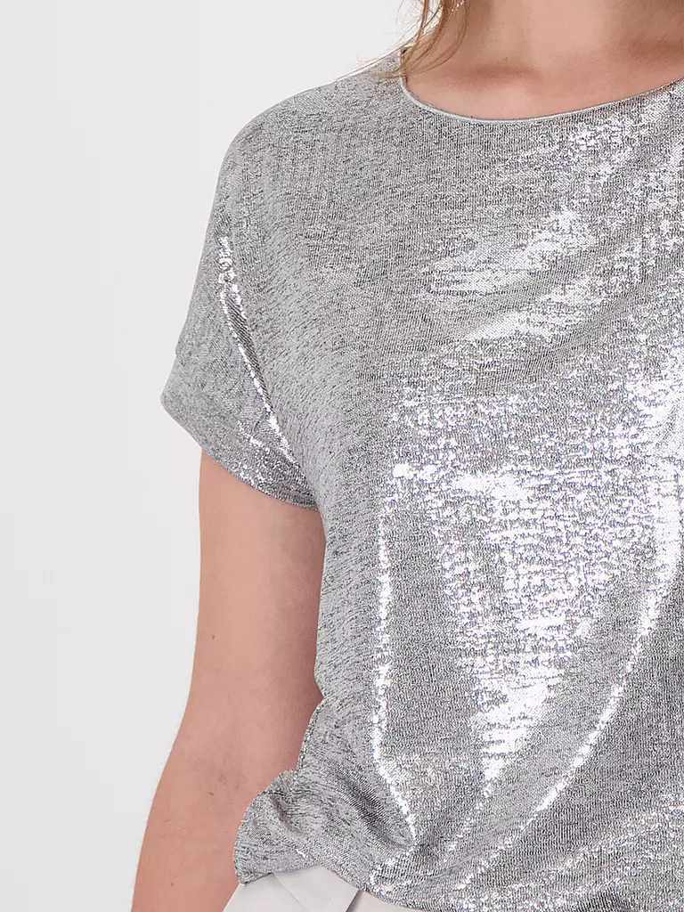 MONARI | T-Shirt | silber