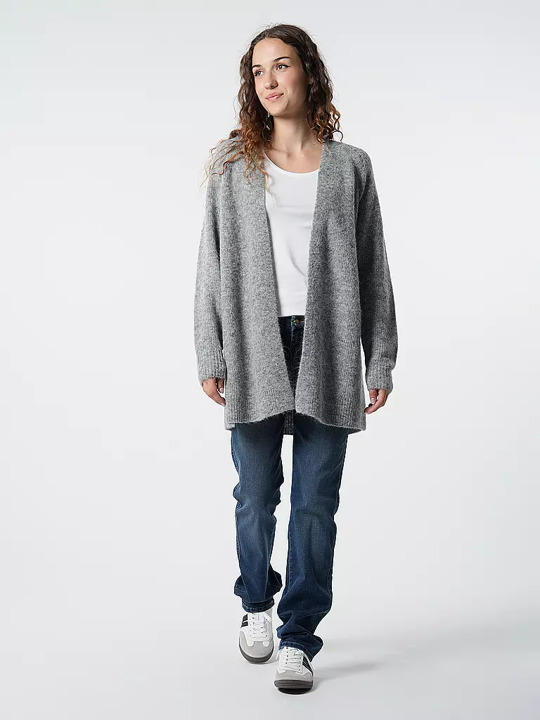 MOS MOSH | Strickjacke MMTHORA | grau