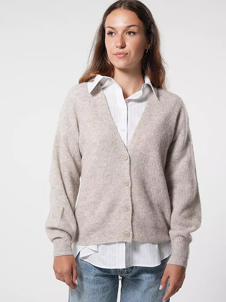 MOS MOSH | Strickjacke MMTHORAV | beige