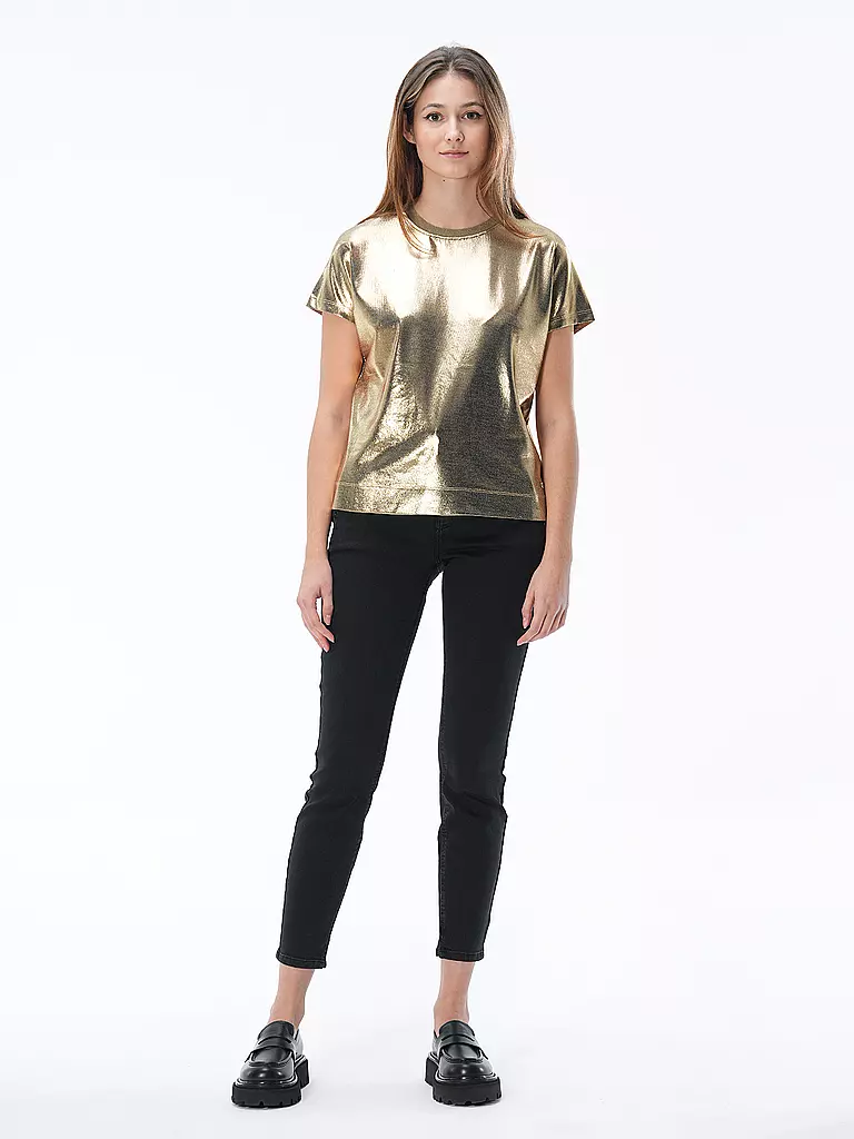 MOS MOSH | T-Shirt MMNIVOLA | gold