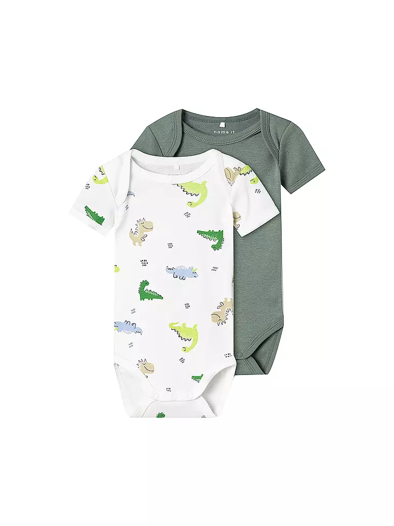 NAME IT | Baby Body 2er Pkg.  | weiss