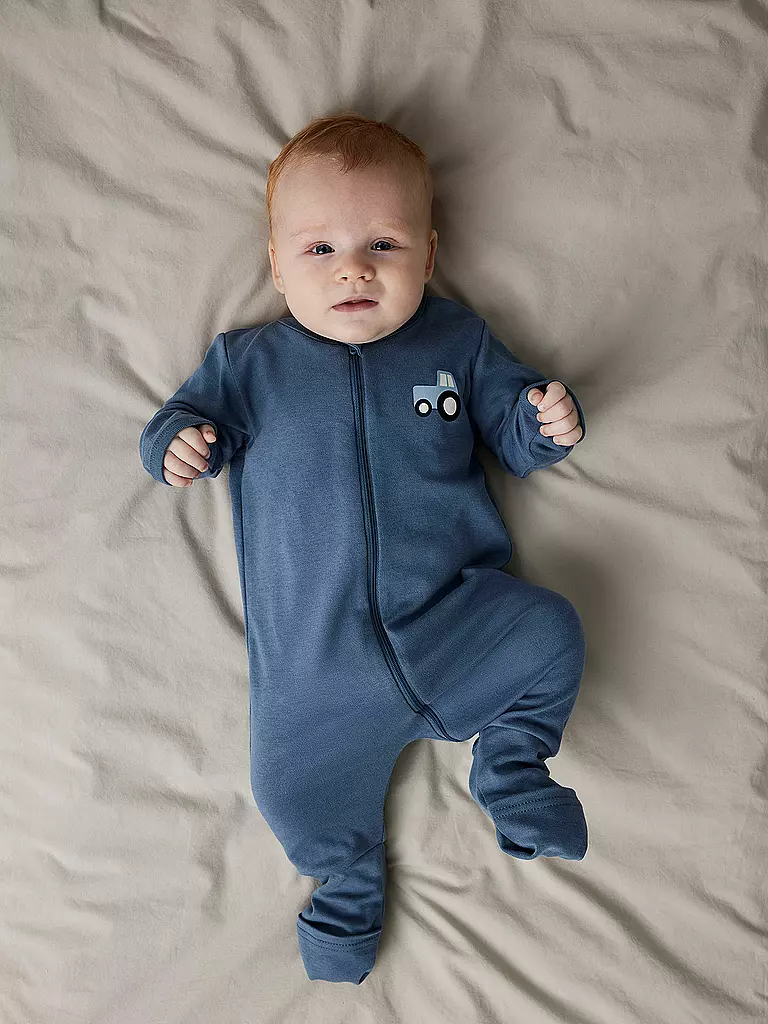 NAME IT | Baby Schlafanzug NBMNIGHTSUIT 2er Pkg. | hellblau