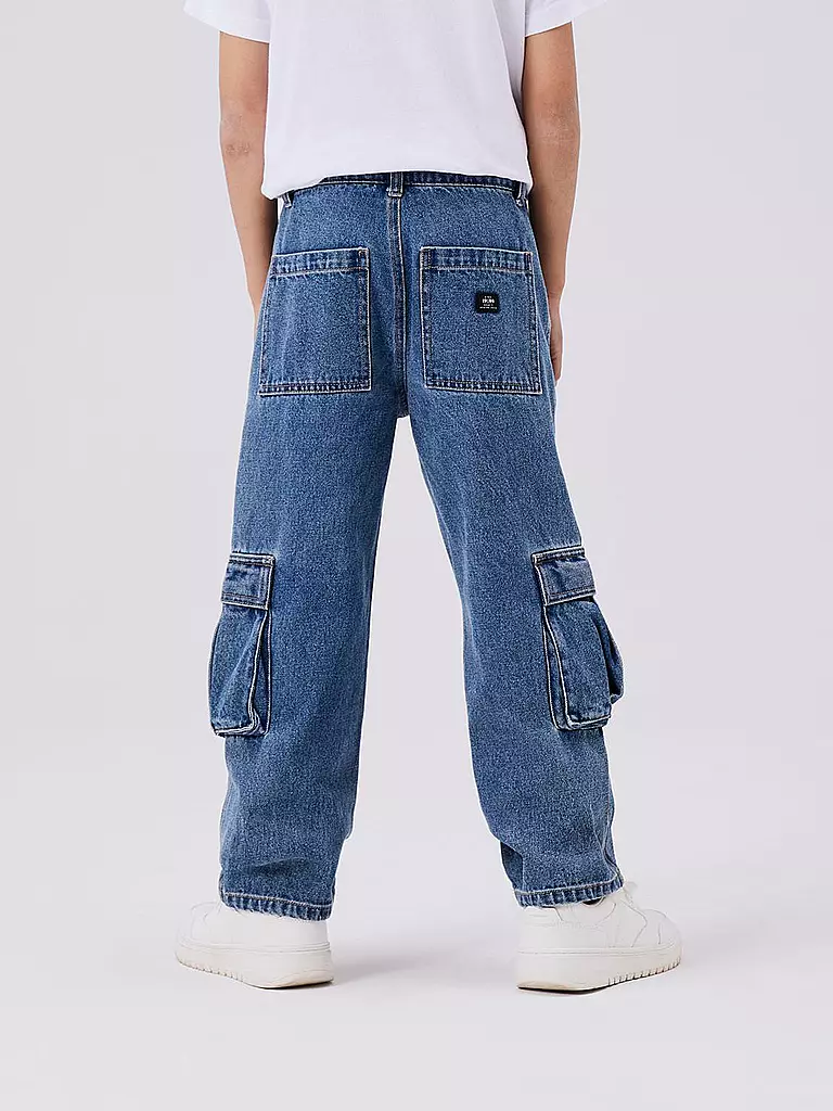 NAME IT | Jungen Cargojeans NKMRYAN | blau