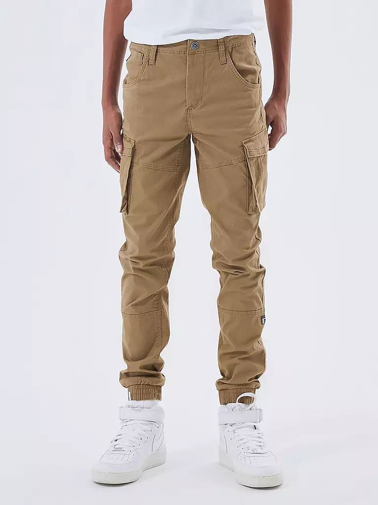 NAME IT | Jungen Cordhose Regular Fit NITBAMGO | olive