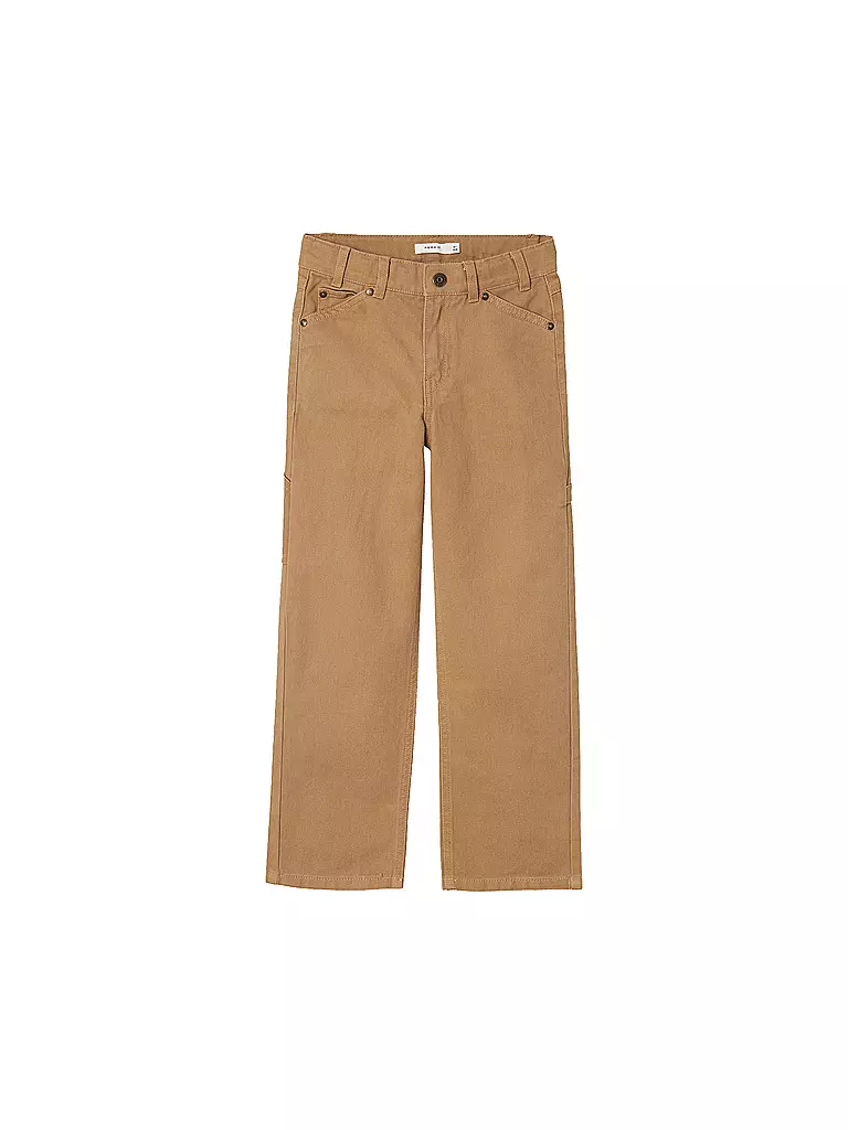 NAME IT | Jungen Hose Straight Fit NKMRYAN  | camel