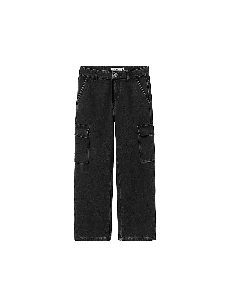 NAME IT | Mädchen Cargojeans NKFROSE | schwarz