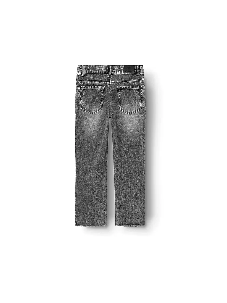 NAME IT | Mädchen Jeans Straight Fit NKFROSE | grau