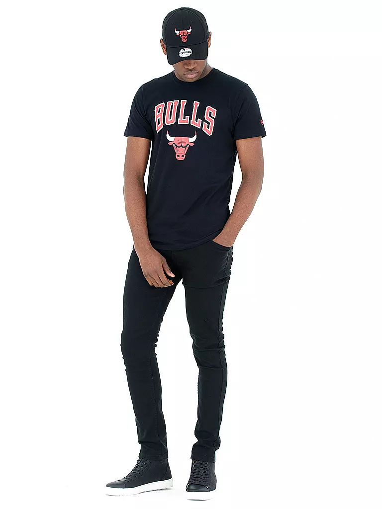 NEW ERA | T-Shirt BULLS | schwarz