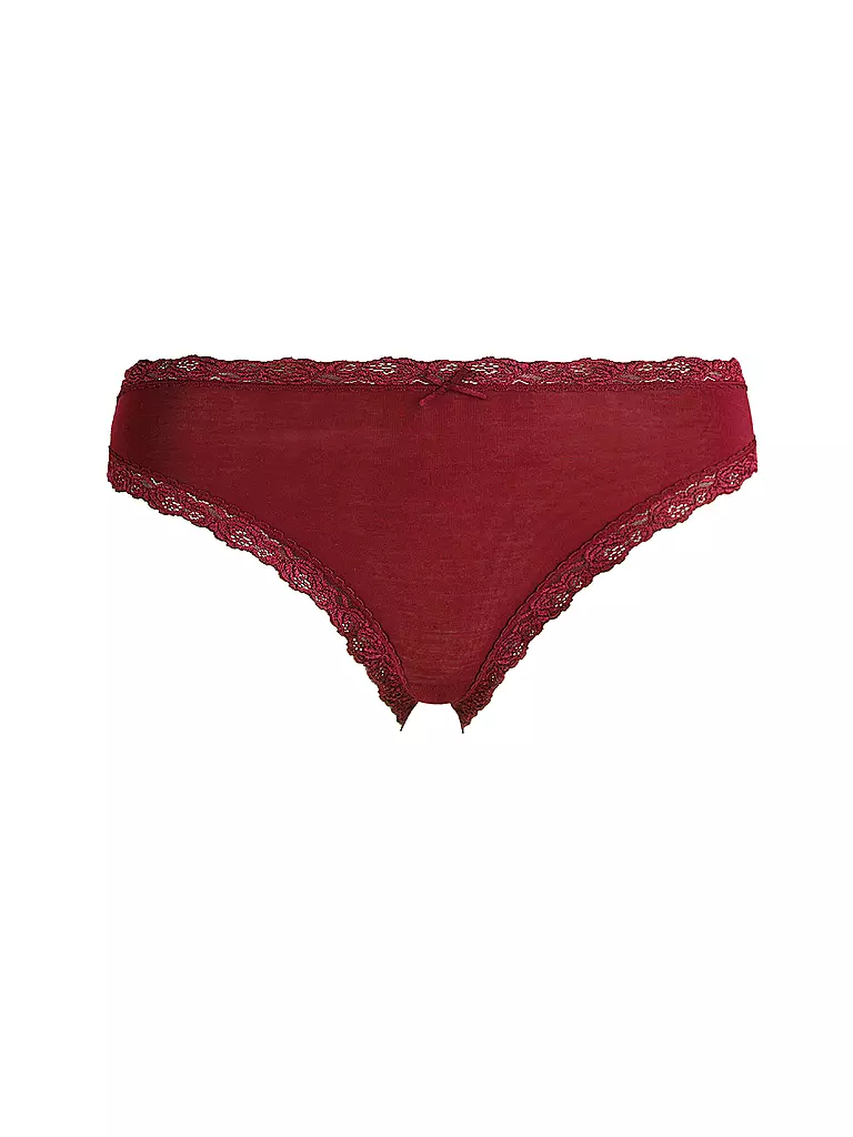 NINA VON C | Jazzpants 3er-Pkg. red berrie | schwarz