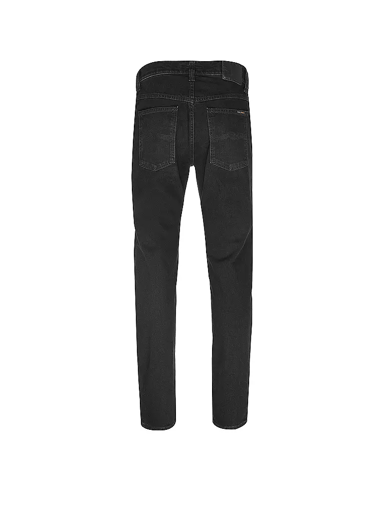 NUDIE JEANS | Jeans Regular Fit SOLID OLLIE BLACK STEEL | schwarz