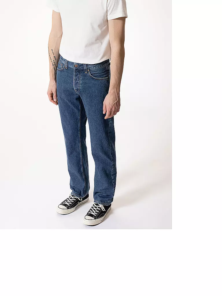 NUDIE JEANS | Jeans Straight Fit RAD RUFUS | dunkelblau