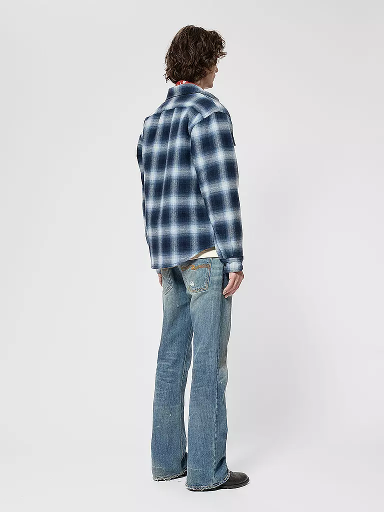 NUDIE JEANS | Overshirt GLENN | blau