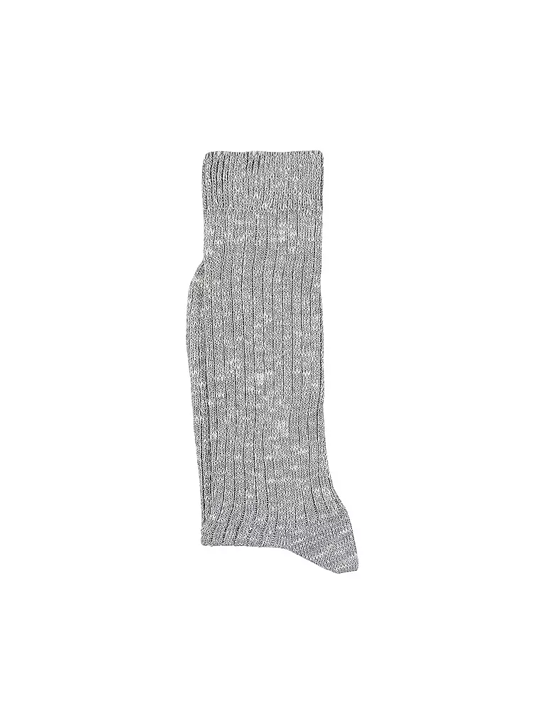 NUDIE JEANS | Socken RASMUSSON greymelange  | grau