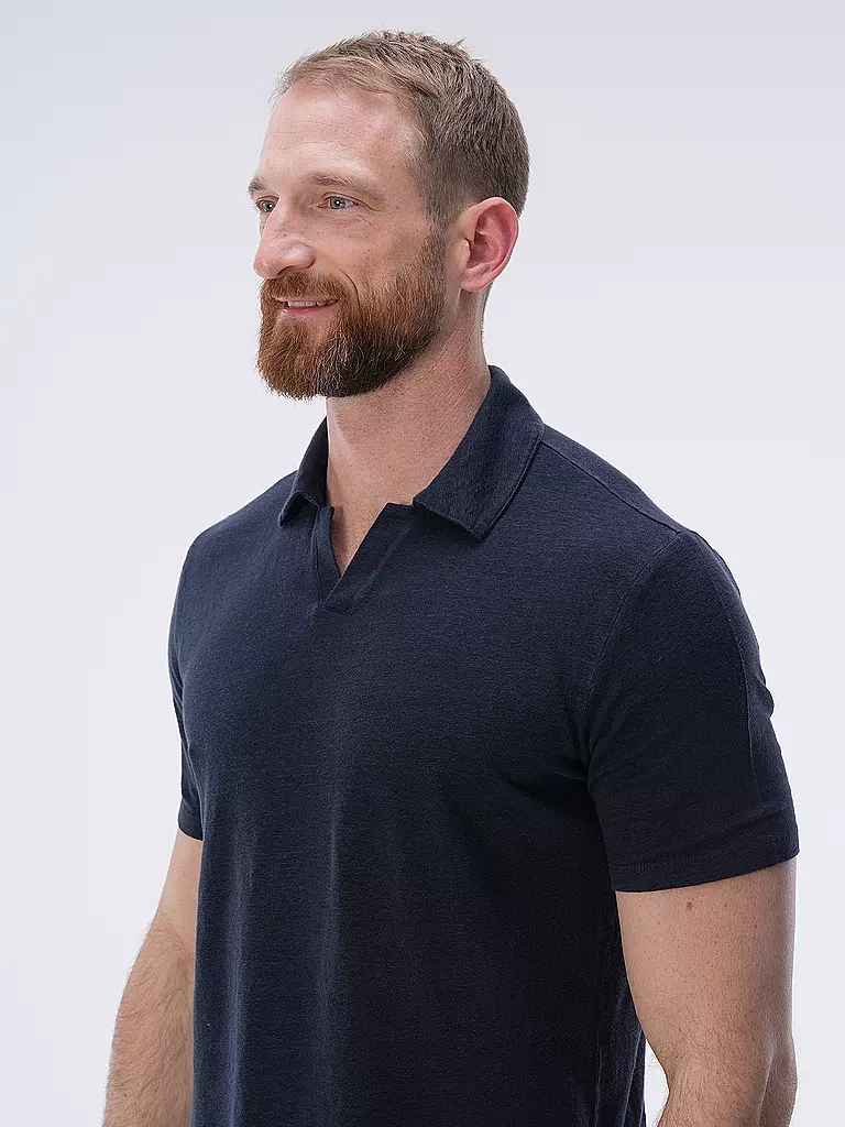 OFFICINE GENERALE | Poloshirt SIMON | blau