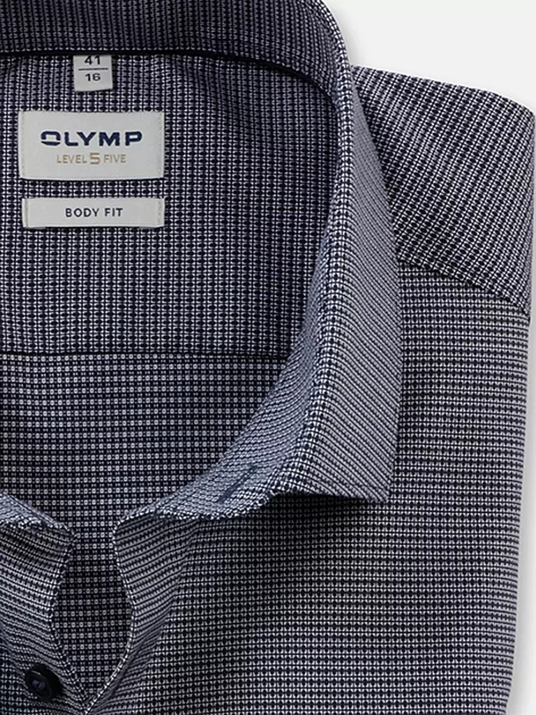 OLYMP LEVEL FIVE | Hemd Sim Fit | dunkelblau