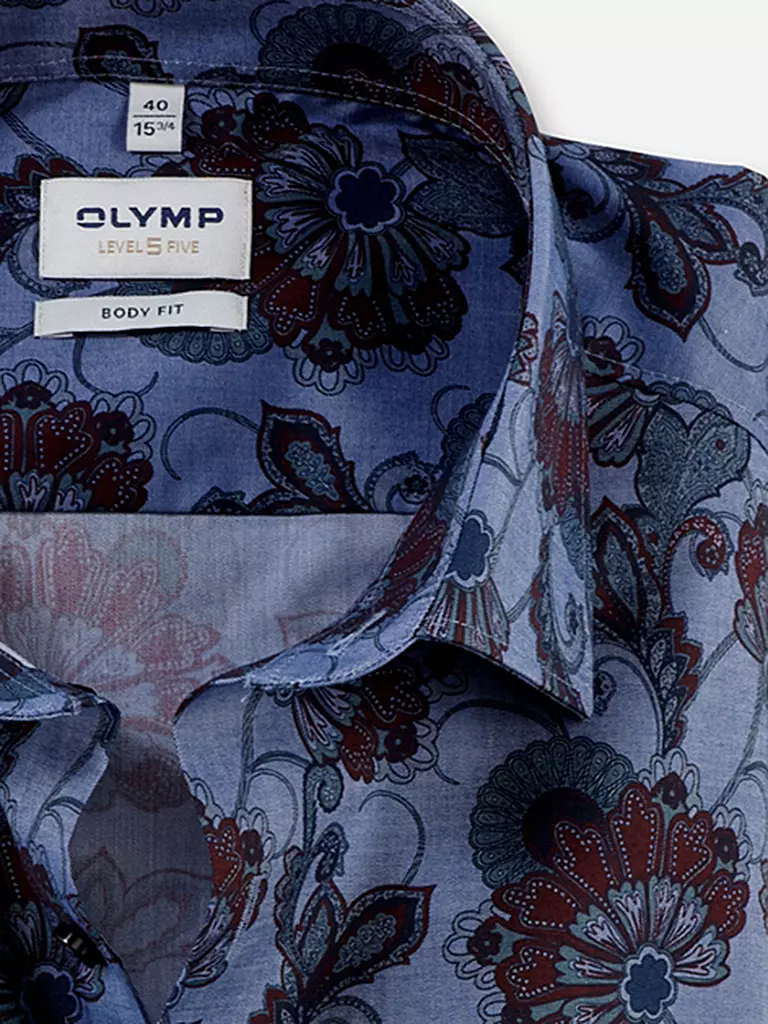 OLYMP LEVEL FIVE | Hemd Slim Fit  | blau