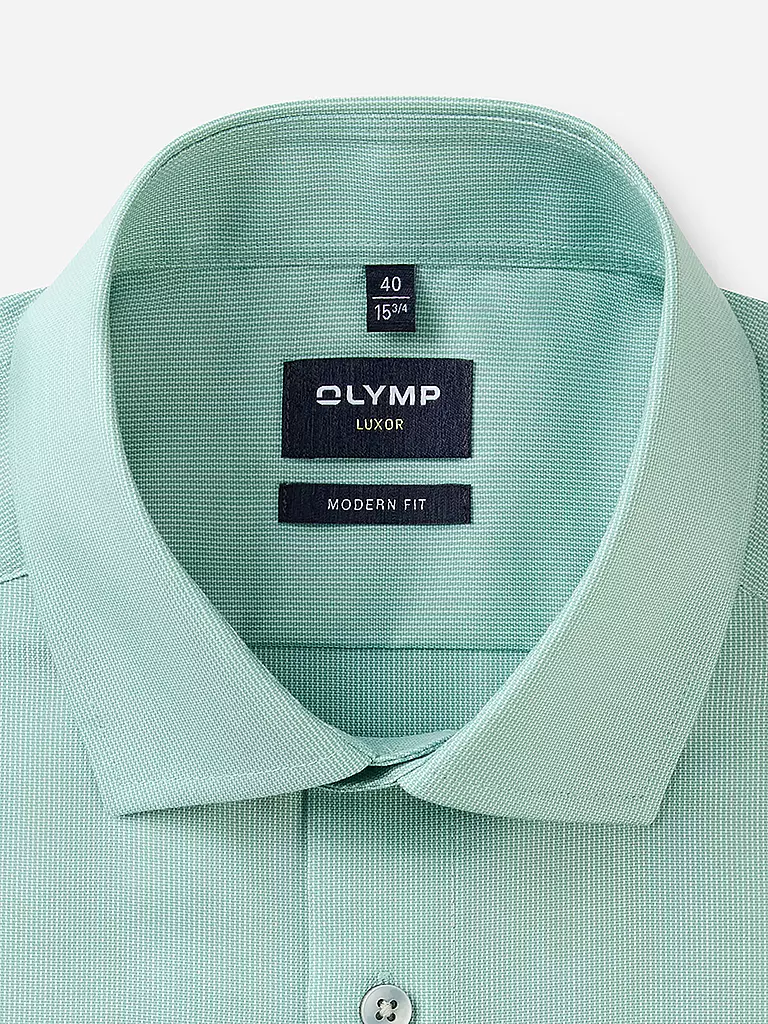 OLYMP | Hemd Modern Fit  | grün