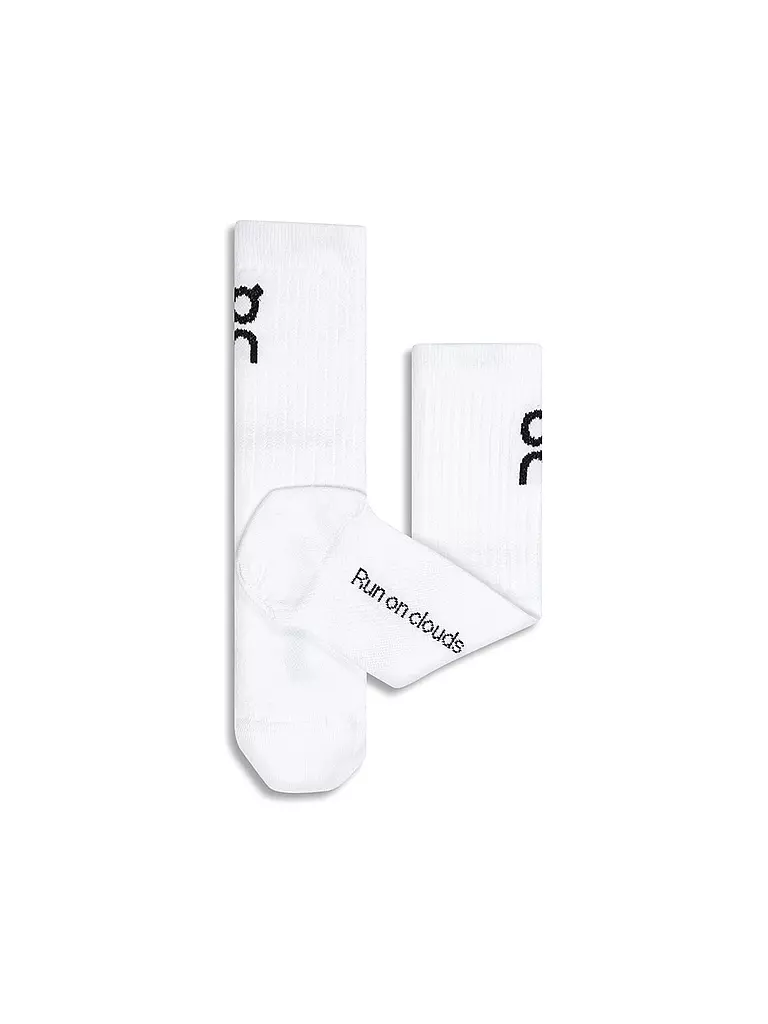 ON | Socken LOGO SOCK 3-er Pkg white | weiss