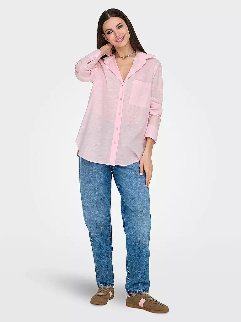 ONLY | Bluse ONLSALINA | rosa