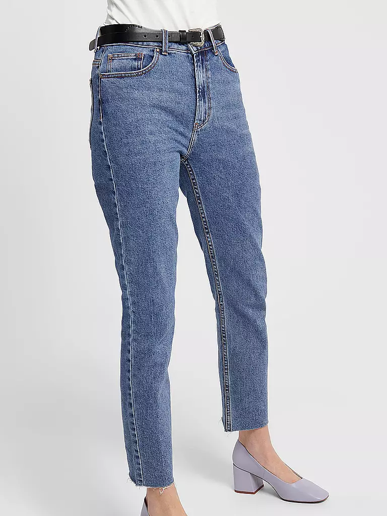 ONLY | Highwaist Jeans Straight Fit ONLEMILY | blau