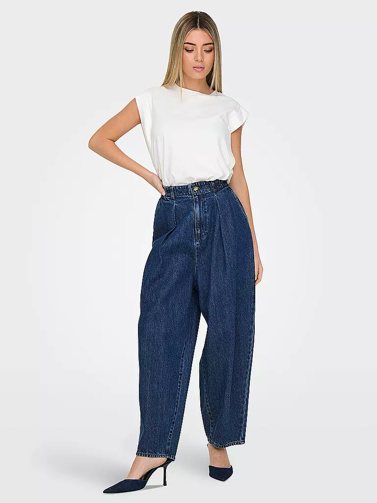 ONLY | Jeans Balloon Fit ONLLERIN | dunkelblau