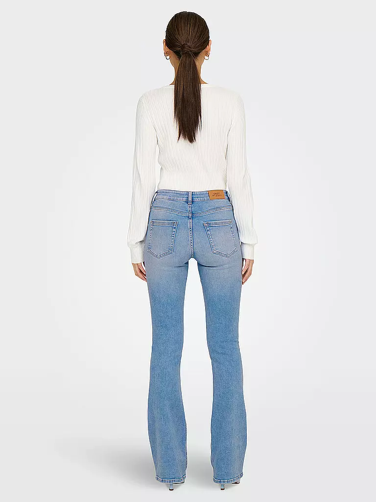 ONLY | Jeans Flared Fit ONLBLUSH | blau